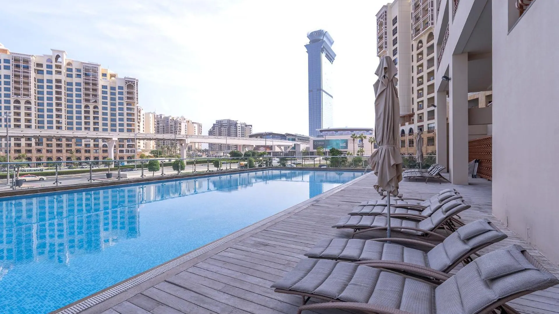 Palm Jumeirah Studio With Sea View Spacious Apartment Dubai 0*,